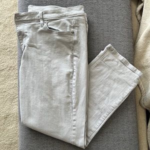 Loft Modern Cuffed Crop Jeans
